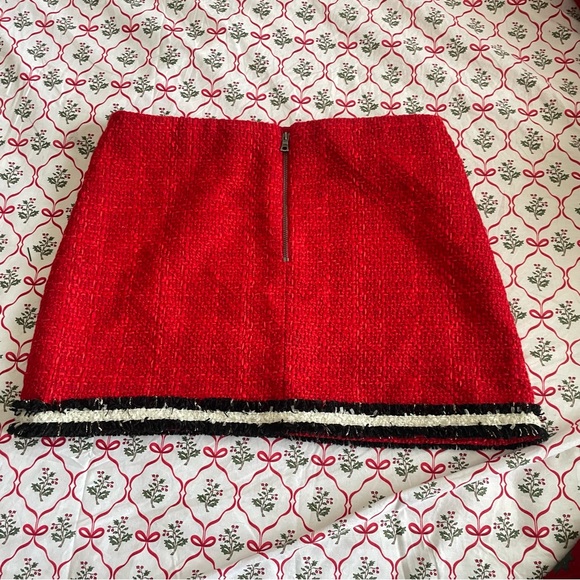 Alice + Olivia Rubi Tweed Micro Mini Skirt - Picture 5 of 5